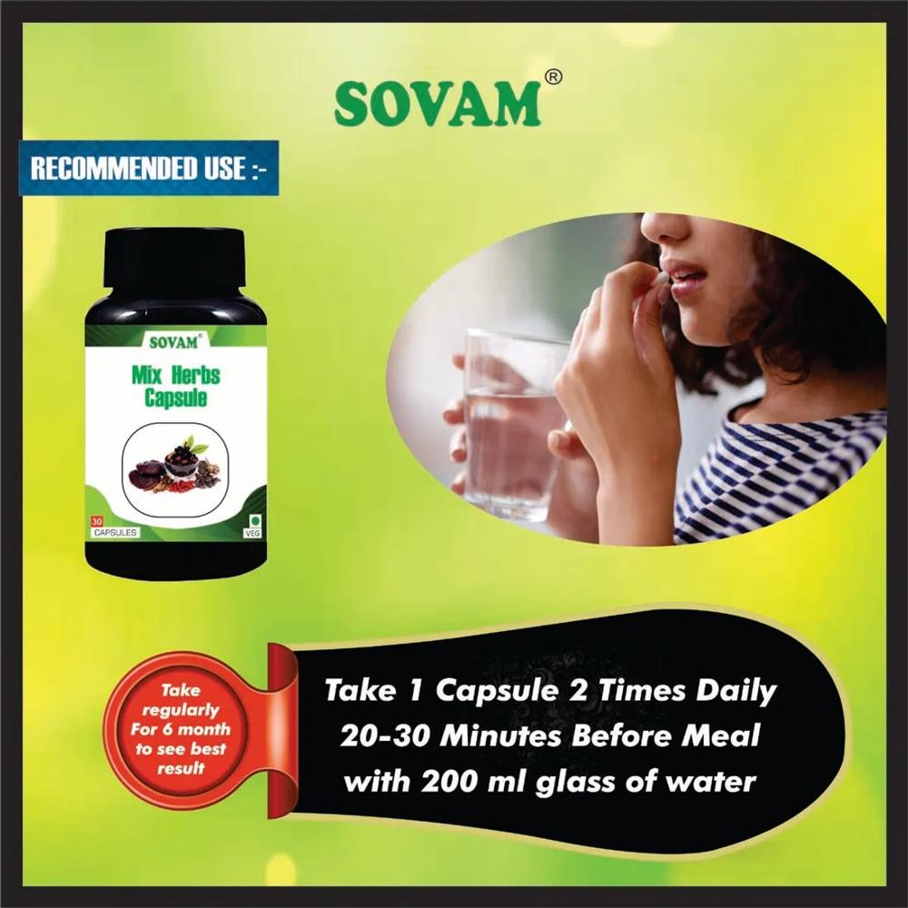 Sovam Mix Herbs Capsule