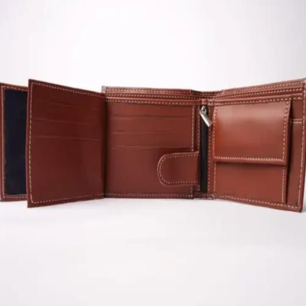 Brown Leather Men Wallet, Wallet Manufacturer, Men Wallet Manufacturer, Leather Wallet Manufacturer, Men Purse Manufacturer, Wallet Manufacturer in Delhi