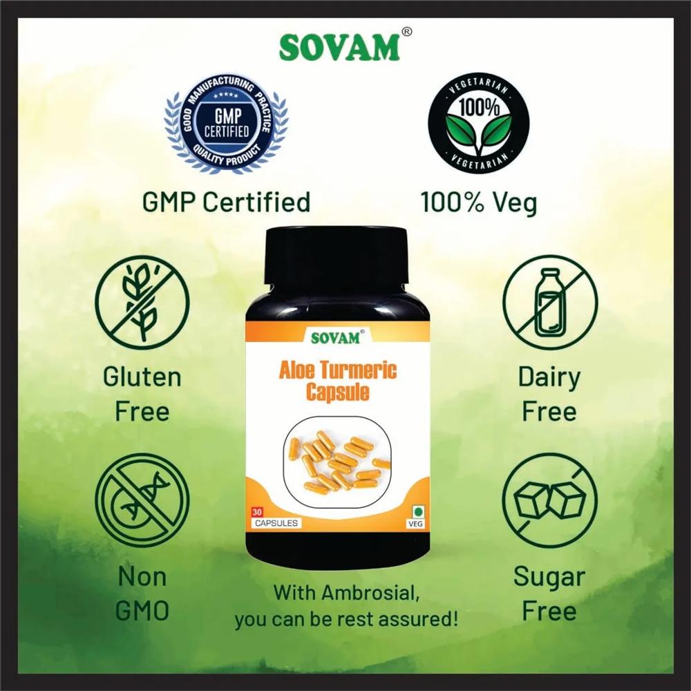Sovam Aloe Turmeric Capsule