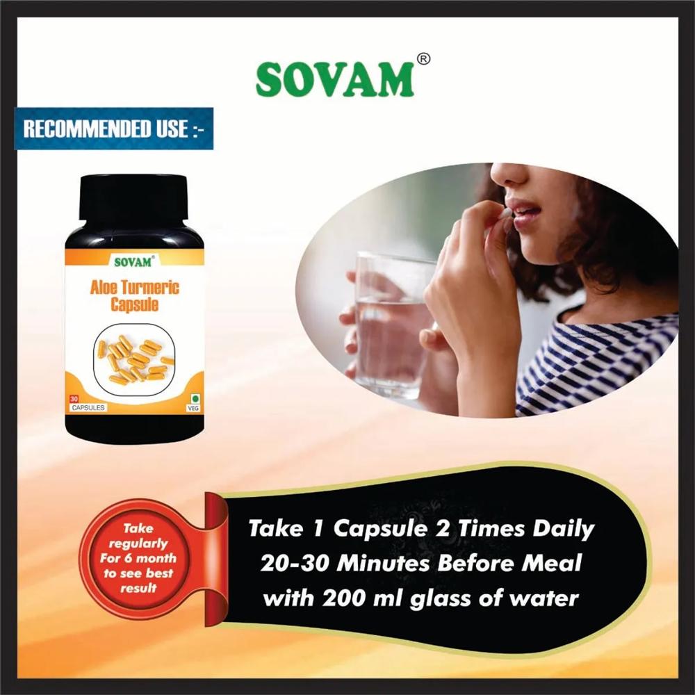 Sovam Aloe Turmeric Capsule