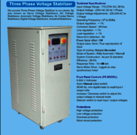 Three Phase Voltage Stabilizer