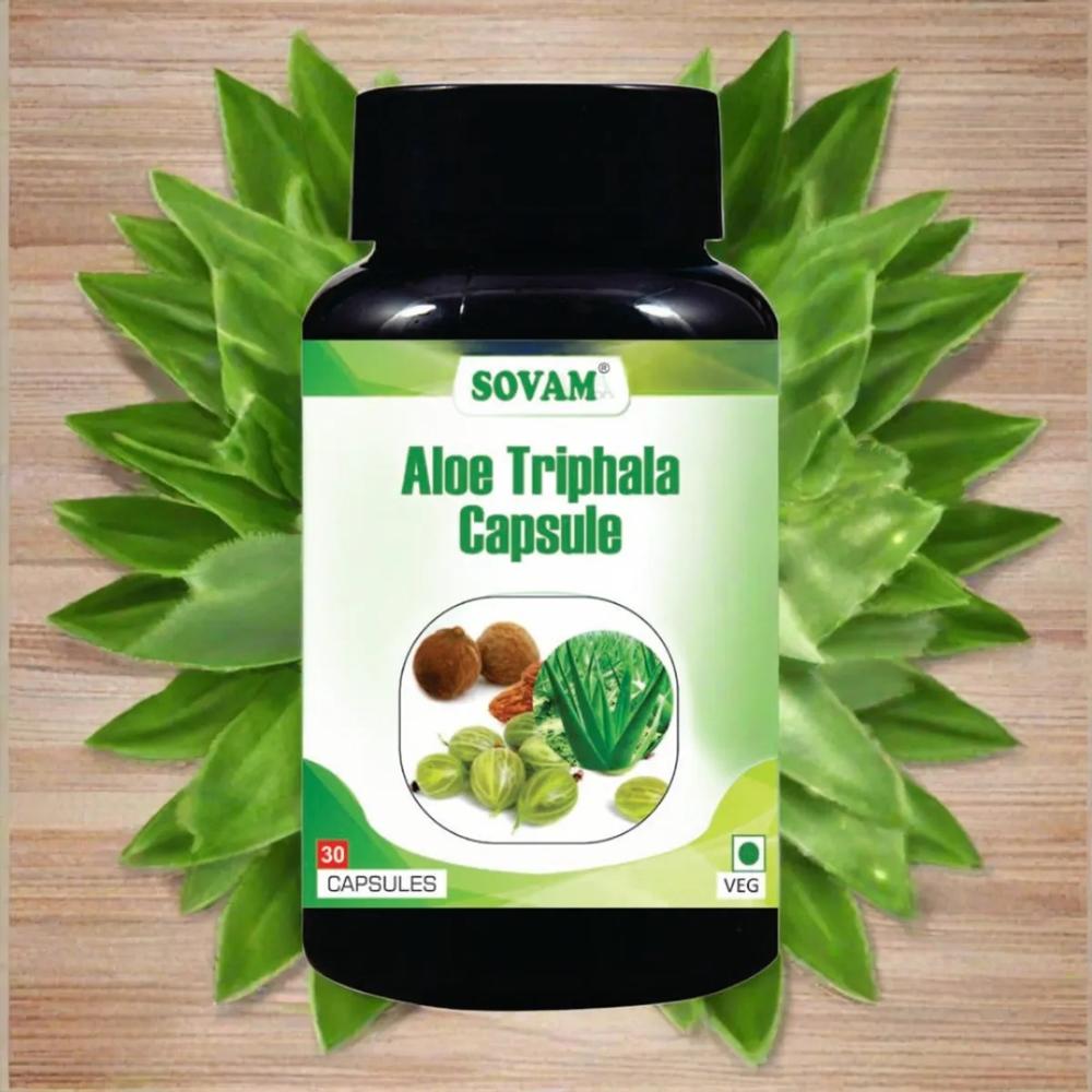 Sovam_Aloevera_Triphala Capsules