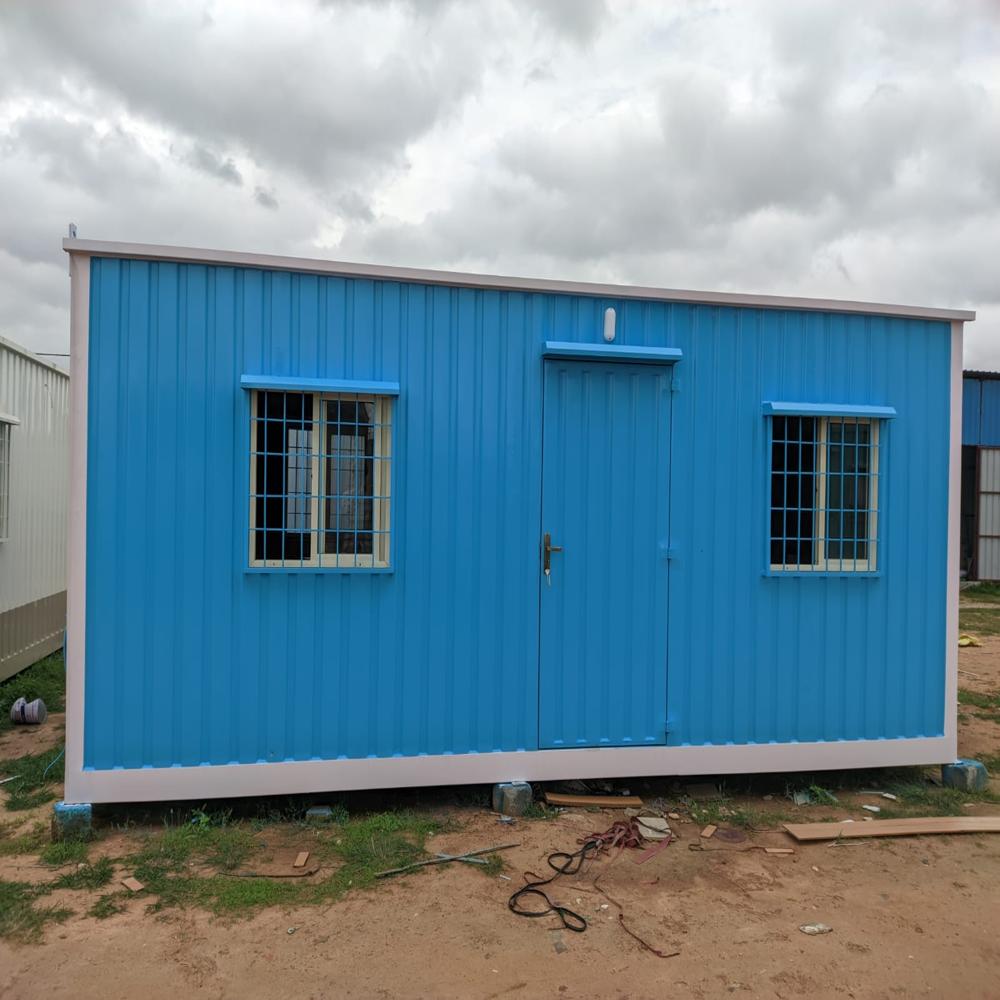 20X10 Feet Office Cabin - Color: Blue