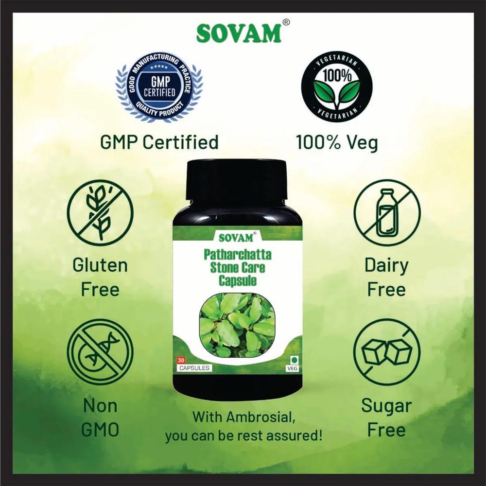 Sovam Patharchatta Capsule - Age Group: For Adults