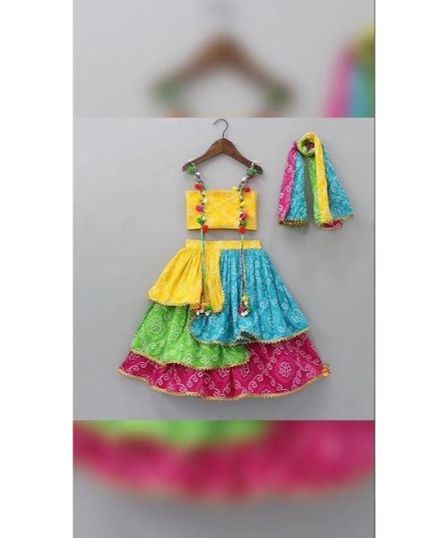Kids navratri lehenga choli