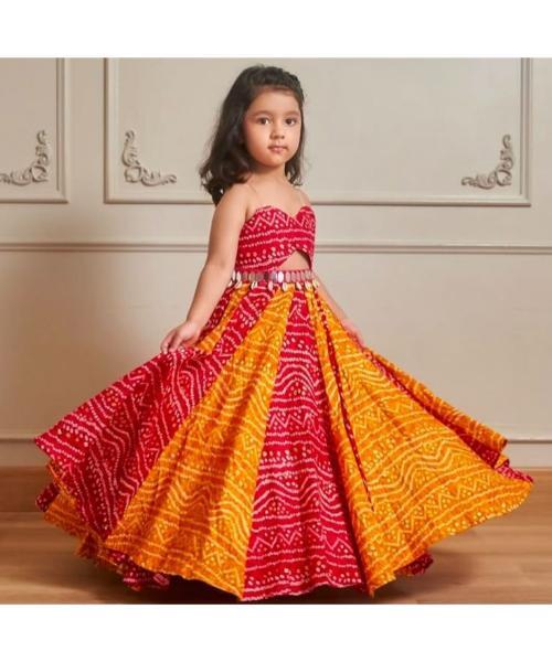 Kids navratri lehenga choli