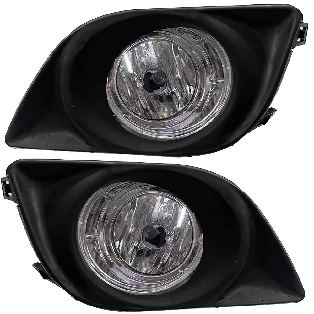K D Fog Lamp set For Nissan Sunny (PAIR) With Bulb 2011-2017