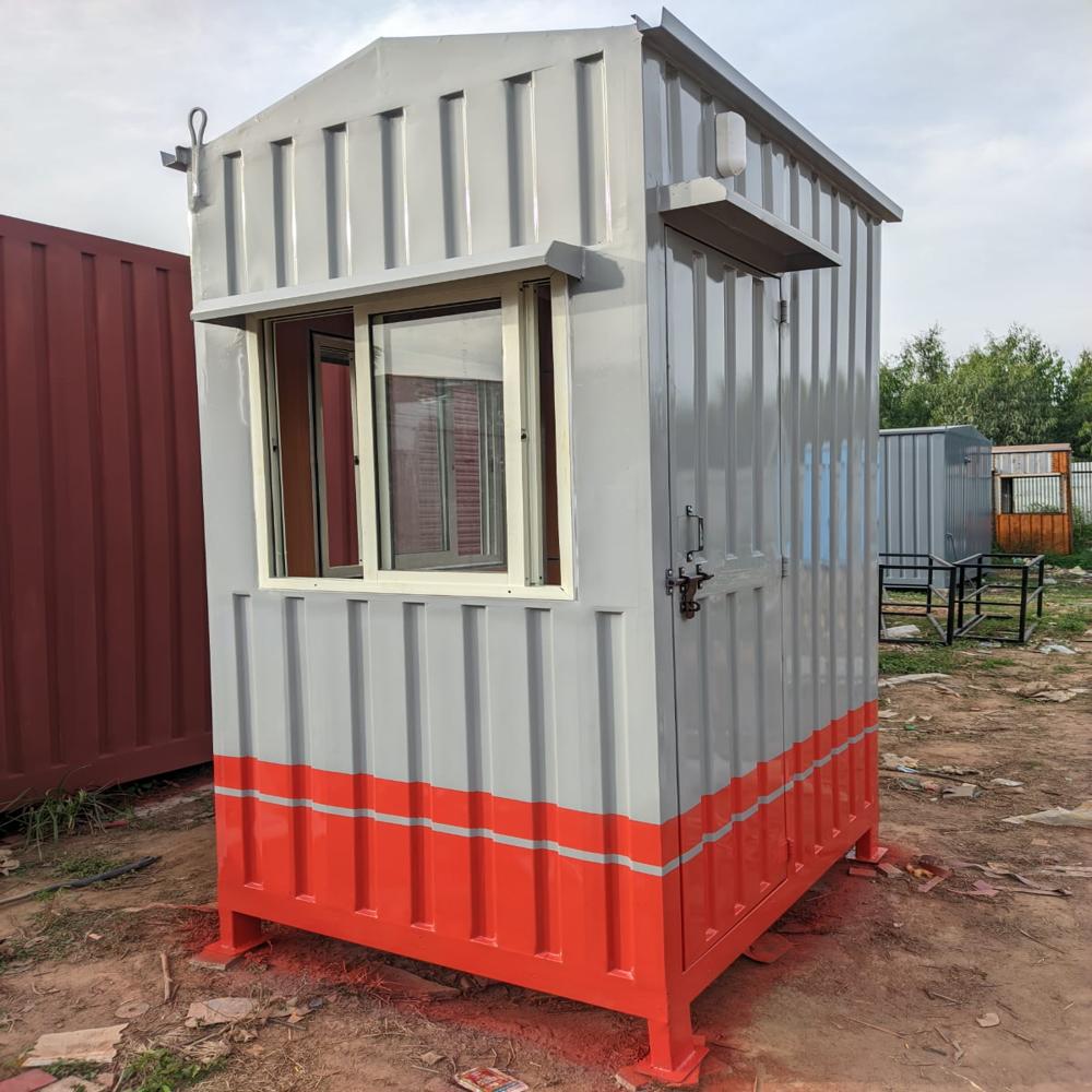 Ms Fabricated Portable Security Cabin - Color: All Color