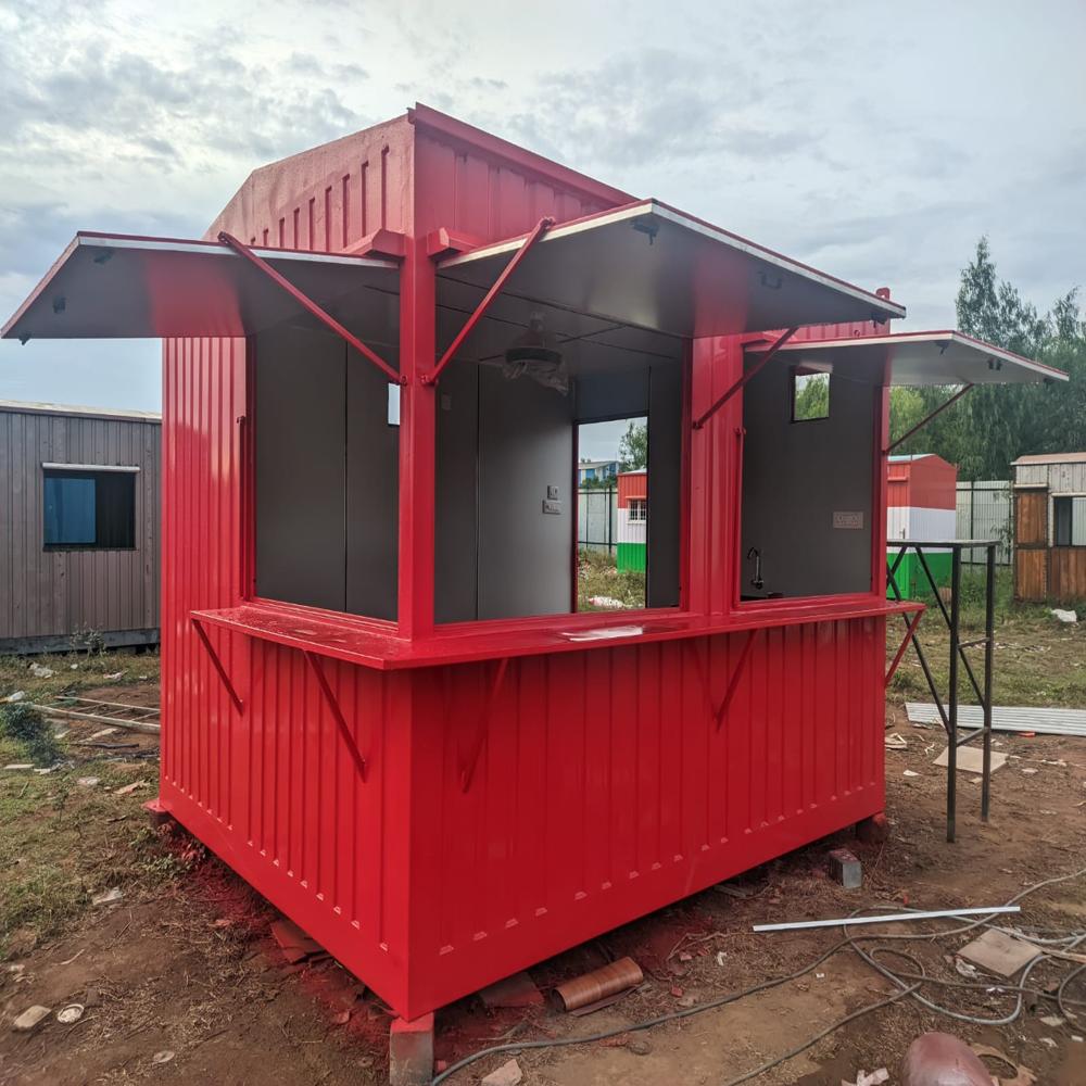 MS Fabricated Portable Shop Cabin
