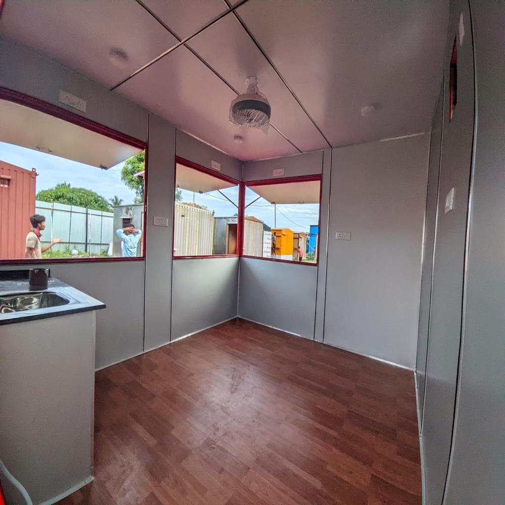 MS Fabricated Portable Shop Cabin