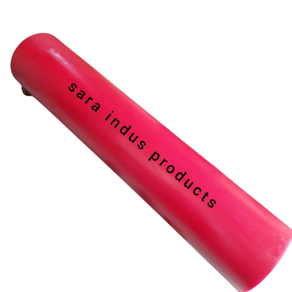 Paper Mill Polyurethane Roller - Color: Pink