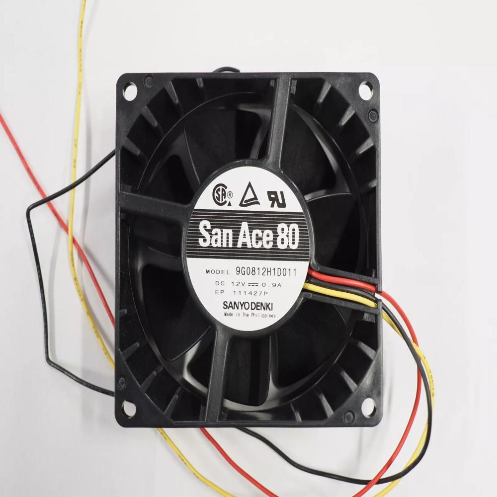 SANYO DENKI SANACE80 9G0812H1D011 DC 12V 0.9A Cooling Fan
