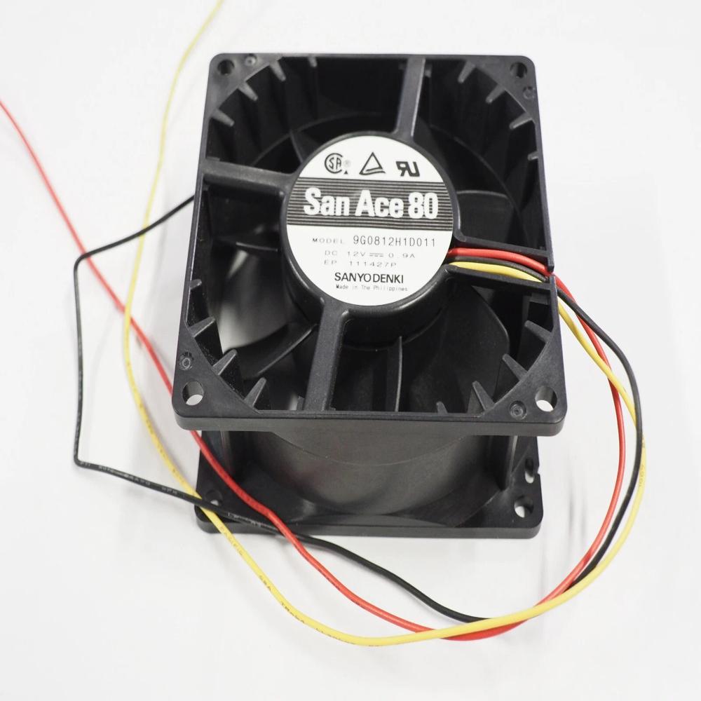 SANYO DENKI SANACE80 9G0812H1D011 DC 12V 0.9A Cooling Fan