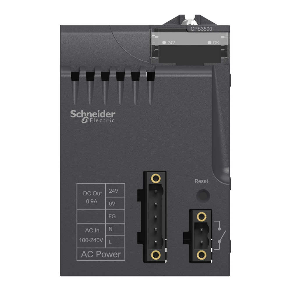 BMXCPS3500-power supply module X80 - 100..240 V AC - 36 W