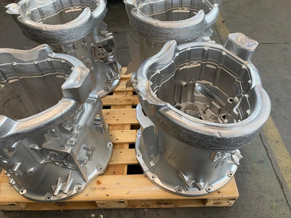 Carriage Aluminium Casting - Color: Gray