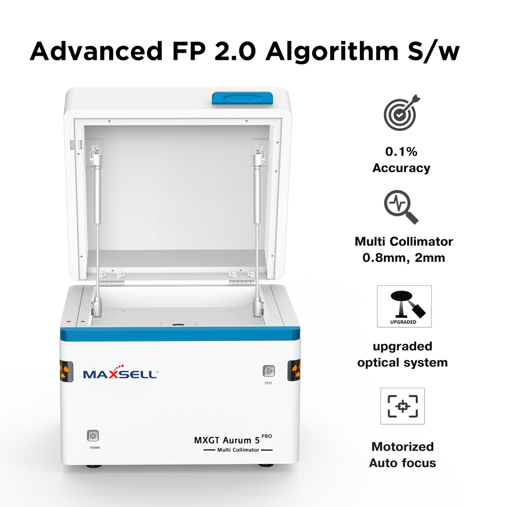 Aurum 5i Pro Mc Xrf Gold Testing Machine (Multicollimator Model) - Accuracy: 99.9 %