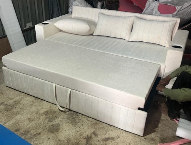 Sofa Cum Bed Wooden