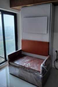 Wall Mounting Wooden Bed - Color: Different Available