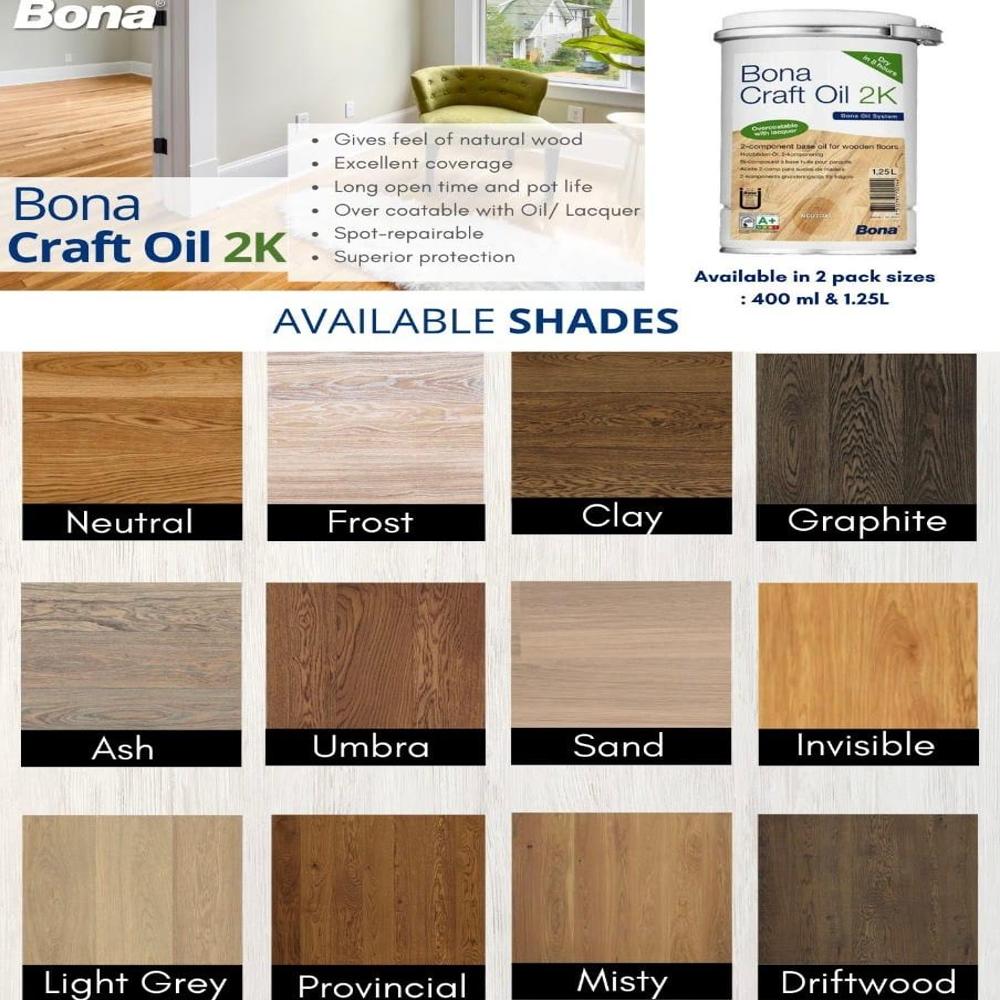 Bona Decking Wood Oil/ Furniture Oil 
