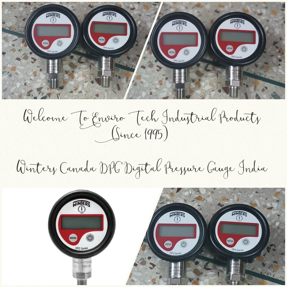 Digital Pressure Gauge - Winters Instruments Canada MODEL - DPG207R11 RANGE - 1 To 10 Bar