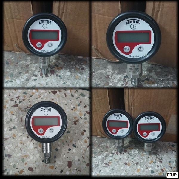 Digital Pressure Gauge - Winters Instruments Canada MODEL - DPG207R11 RANGE - 1 To 10 Bar
