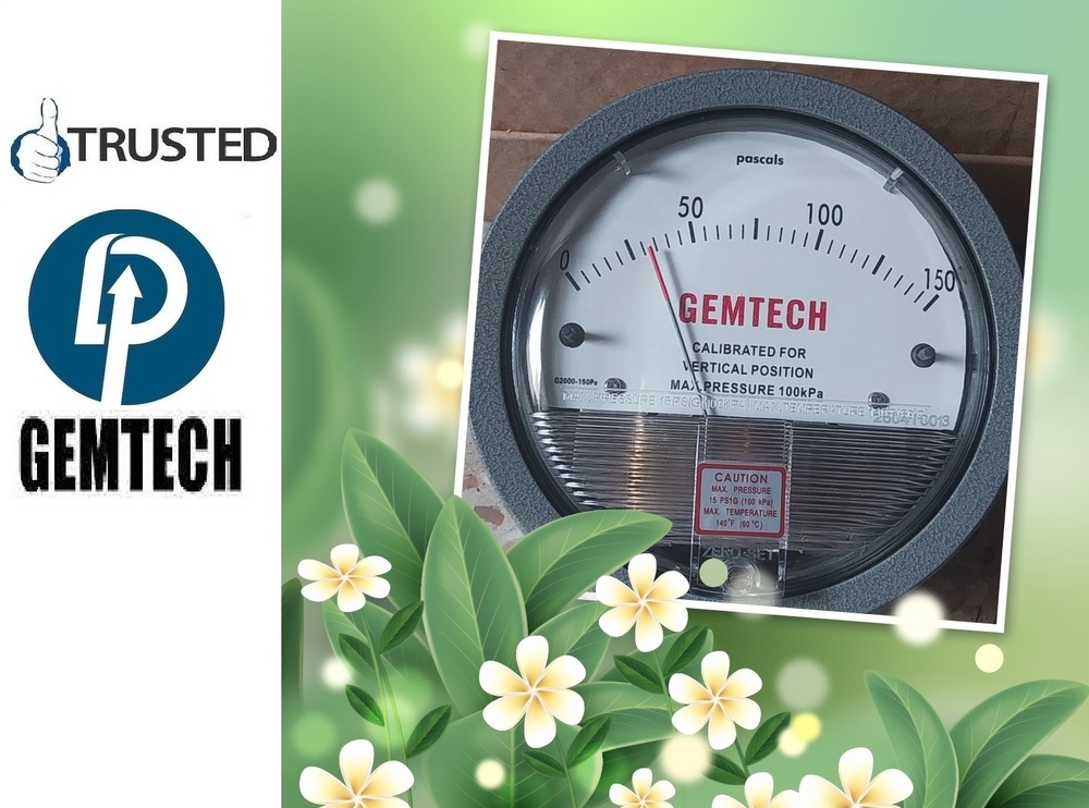 Popular Dealers cities GEMTECH Differential Pressure Gauge Near Me by Haridwar