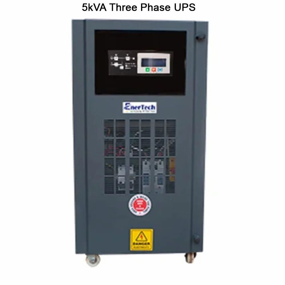 5Kva Three Phase Ups - Application: Commercial