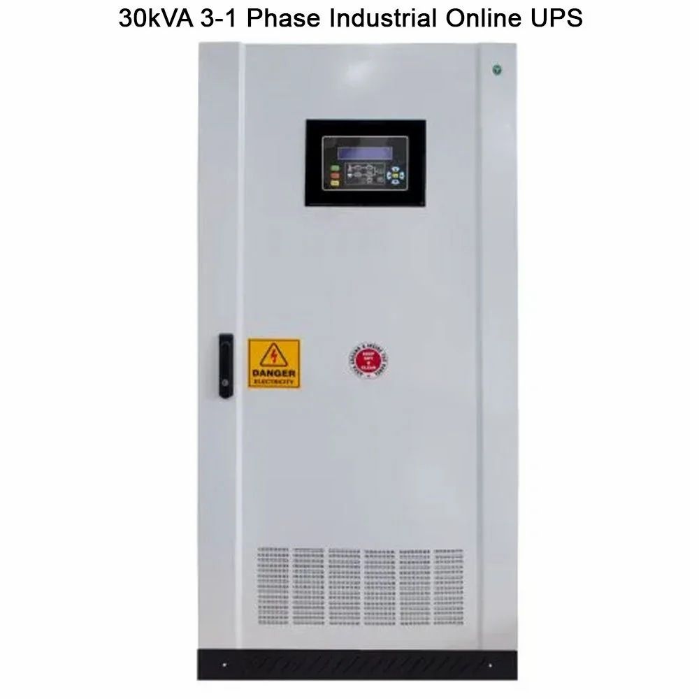 EnerTech 30kVA 3-1 Phase Industrial Online UPS