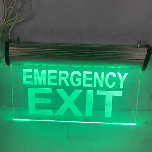 Fire Exit Light - Application: Industrial