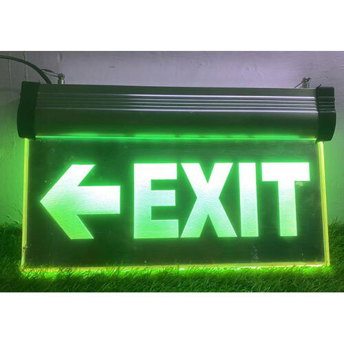 Fire Exit Light - Application: Industrial