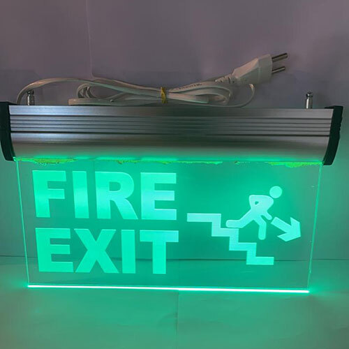 Fire Exit Light - Application: Industrial