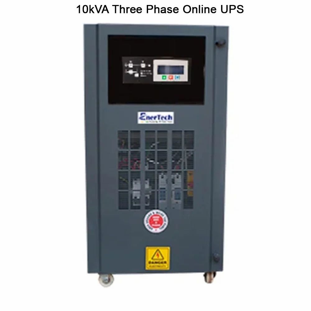 EnerTech 10kVA Three Phase Online UPS, 350 - 460 V, Htxi