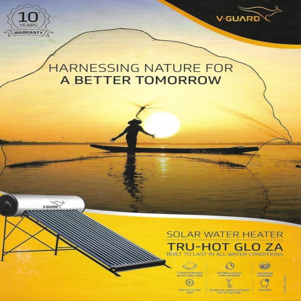 Solar Water Heater - Etc (200Ltrs) - Application: Home