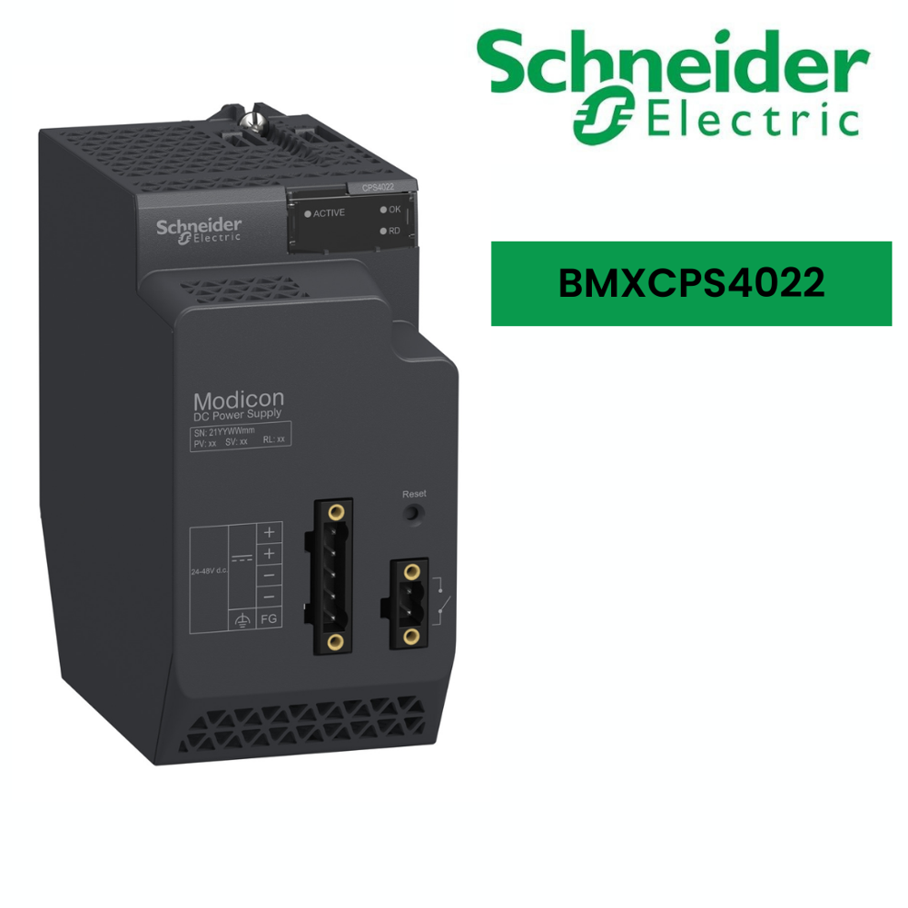 Bmxcps4022-redundant Power Supply Module X80 - 24..48 V Dc - Input Voltage: 24v Volt (v)