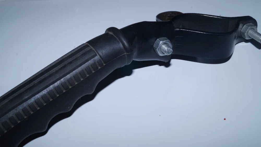 Co2 Fire Extinguisher Grip Handle - Color: Black