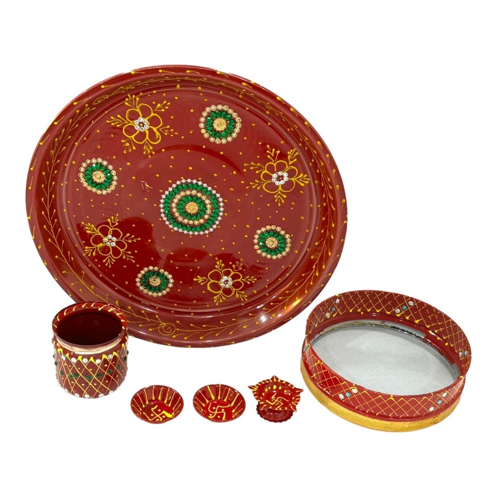 Karwa Chauth Puja Thali Set