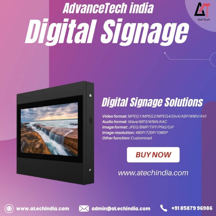 Digital Notice Boards - Application: Commercial