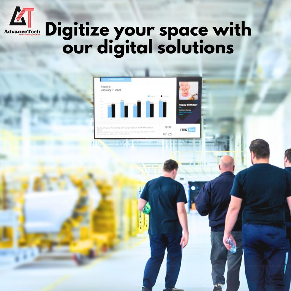 Digital Notice Boards - Application: Commercial