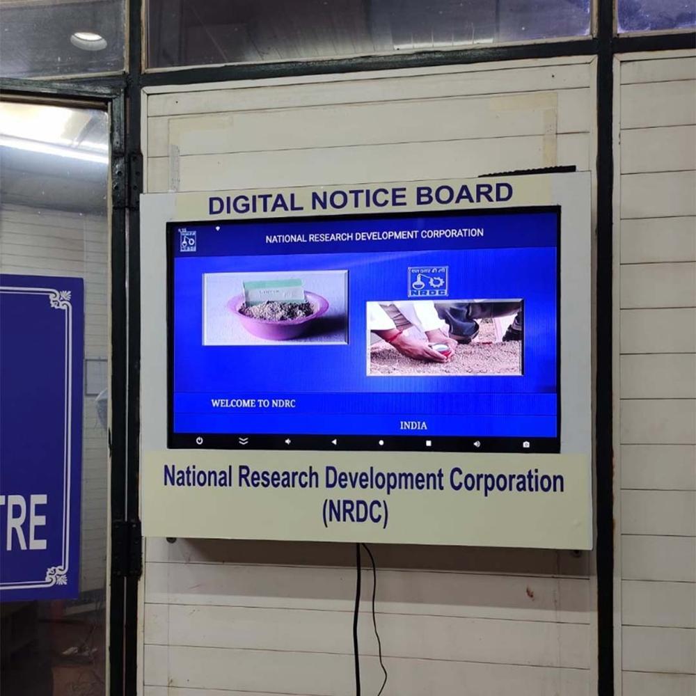 Digital Notice Boards - Application: Commercial