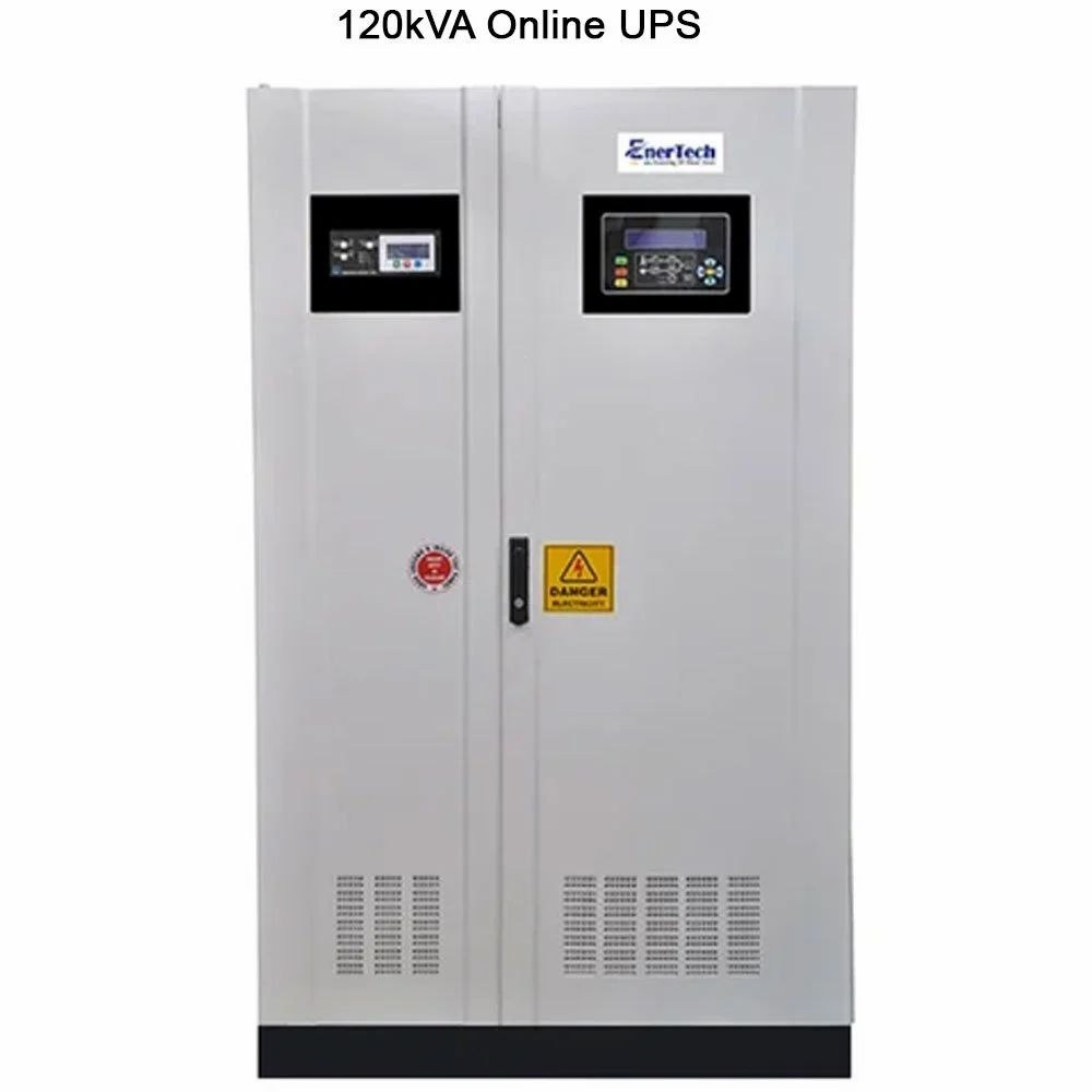 Enertech 120kVA Online UPS, For Industrial, 350 V - 460v