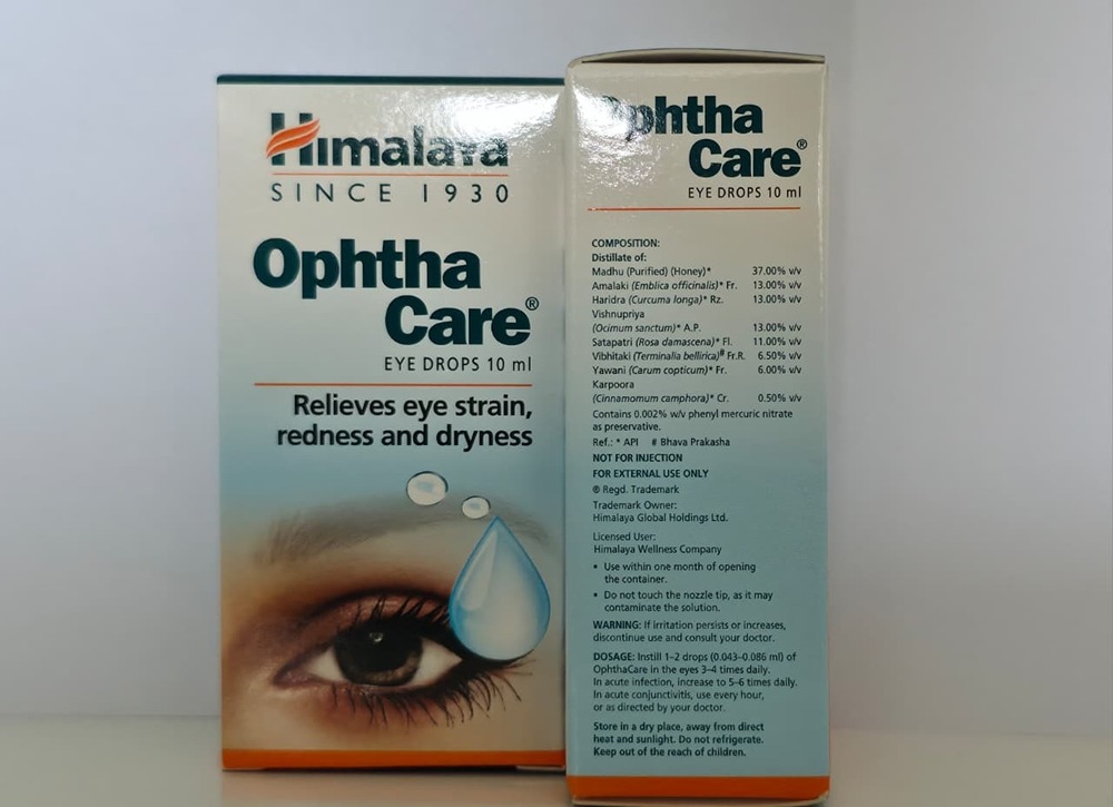 General Medicines Himalaya Ophthacare Eye Drops