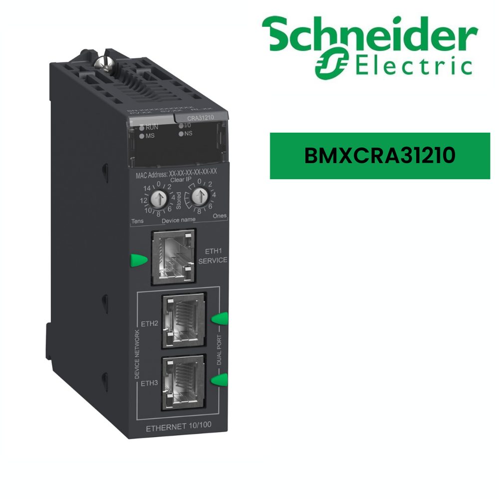 BMXCRA31210-Modicon X80 RIO Drop E/IP Performance - Service port - Advanced features