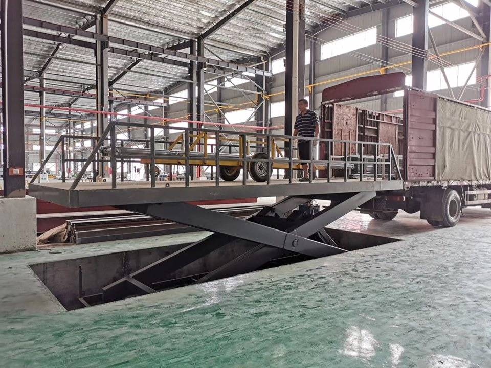 Hydraulic Dock Lift Scissor Platform - Attributes: Strong