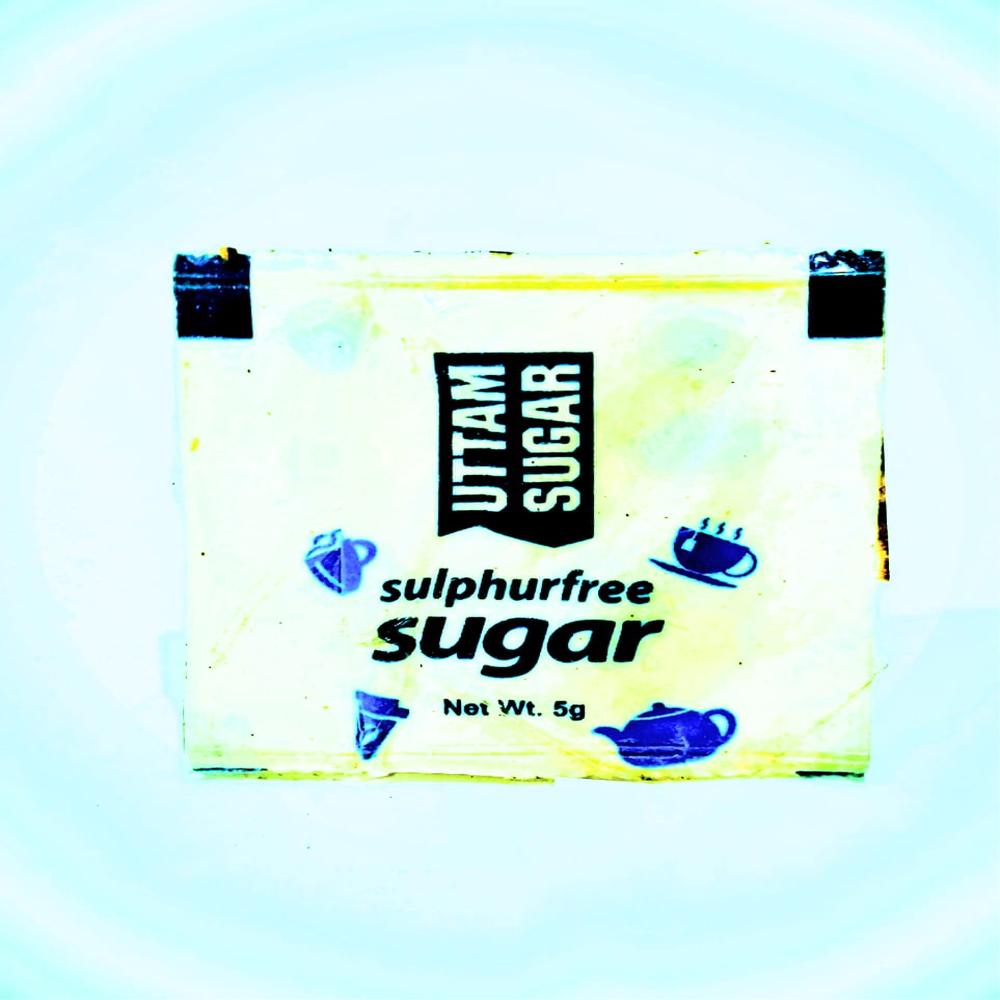 Uttam Sugar Sachets - Color: Brown