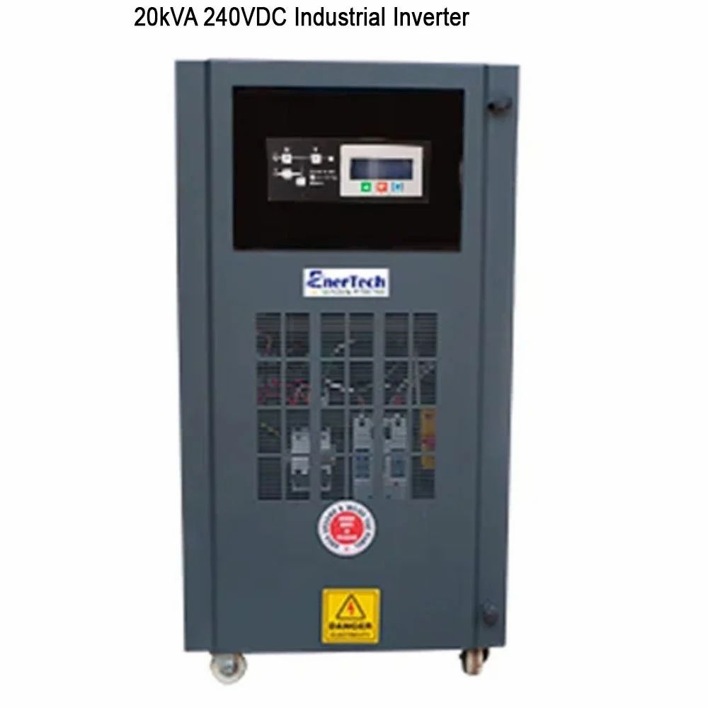 Enertech 415 V Ac 20kVA 240VDC Industrial Inverter