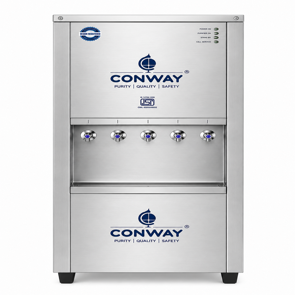 Conway - D80Nn - Pedal Operated Water Dispenser - Color: Silver