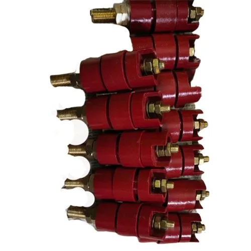 5 Inch Electrical Insulator - Color: Red