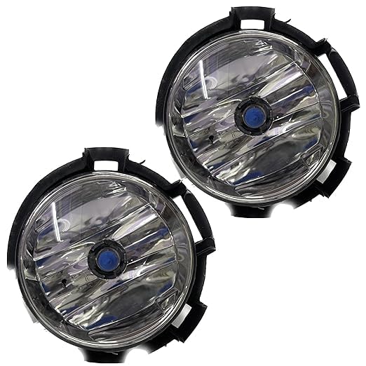 K D Fog Lamp Set For Tata Tiago, Pair, With Halogen Bulb, 2016-2020 Model - Features: Dustproof
