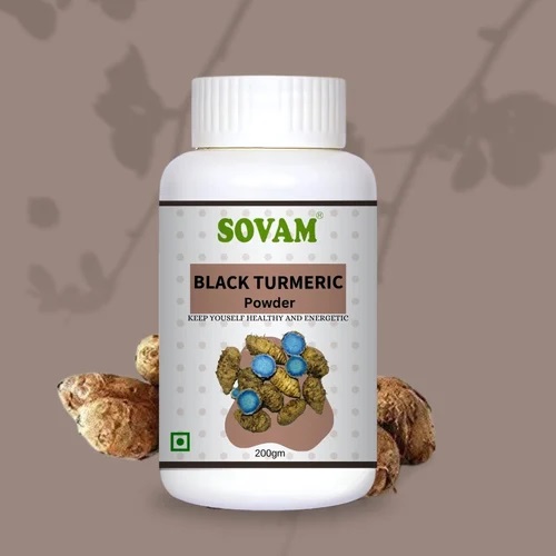 Sovam Black Turmeric Powder 200 Gm - Efficacy: Promote Healthy & Growth