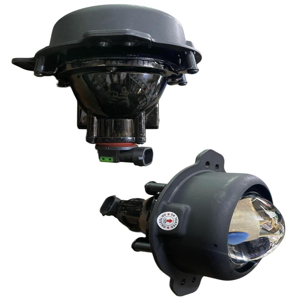 K D FOG SET FOR THAR (PAIR) 2015 -NOW WITH PROJECTOR Halogen (YELLOW)